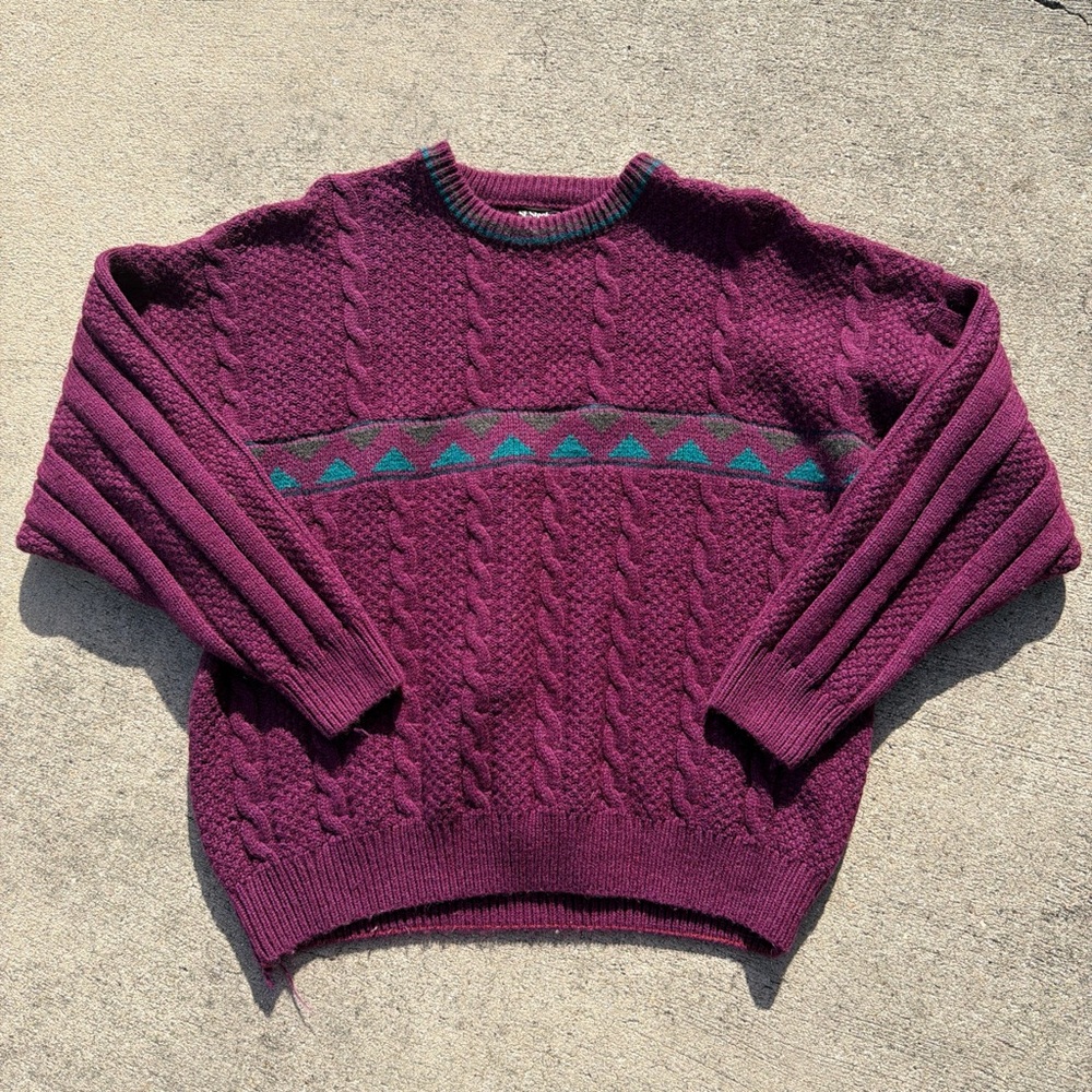 Vintage St Stephen Collection Maison Blanche wool blend sweater